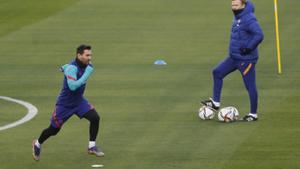 Koeman: «Tenim esperances que Messi hi pugui ser»