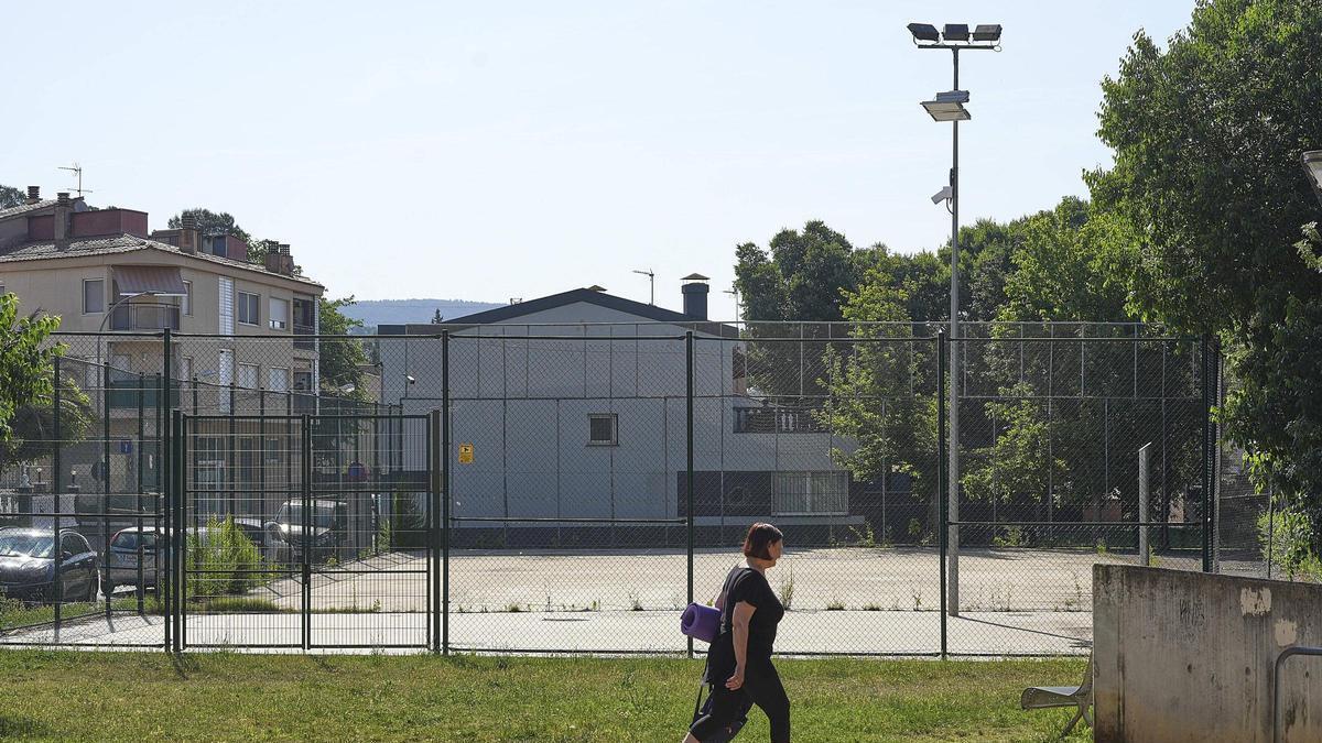 La pista esportiva de Torre de Taialà.