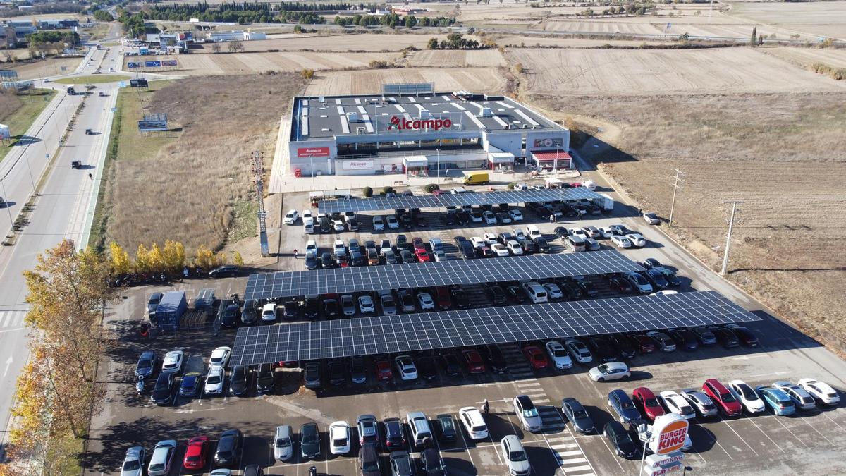 La compañía ha impulsado iniciativas de autoconsumo fotovoltaico como en sus instalaciones de Huesca.