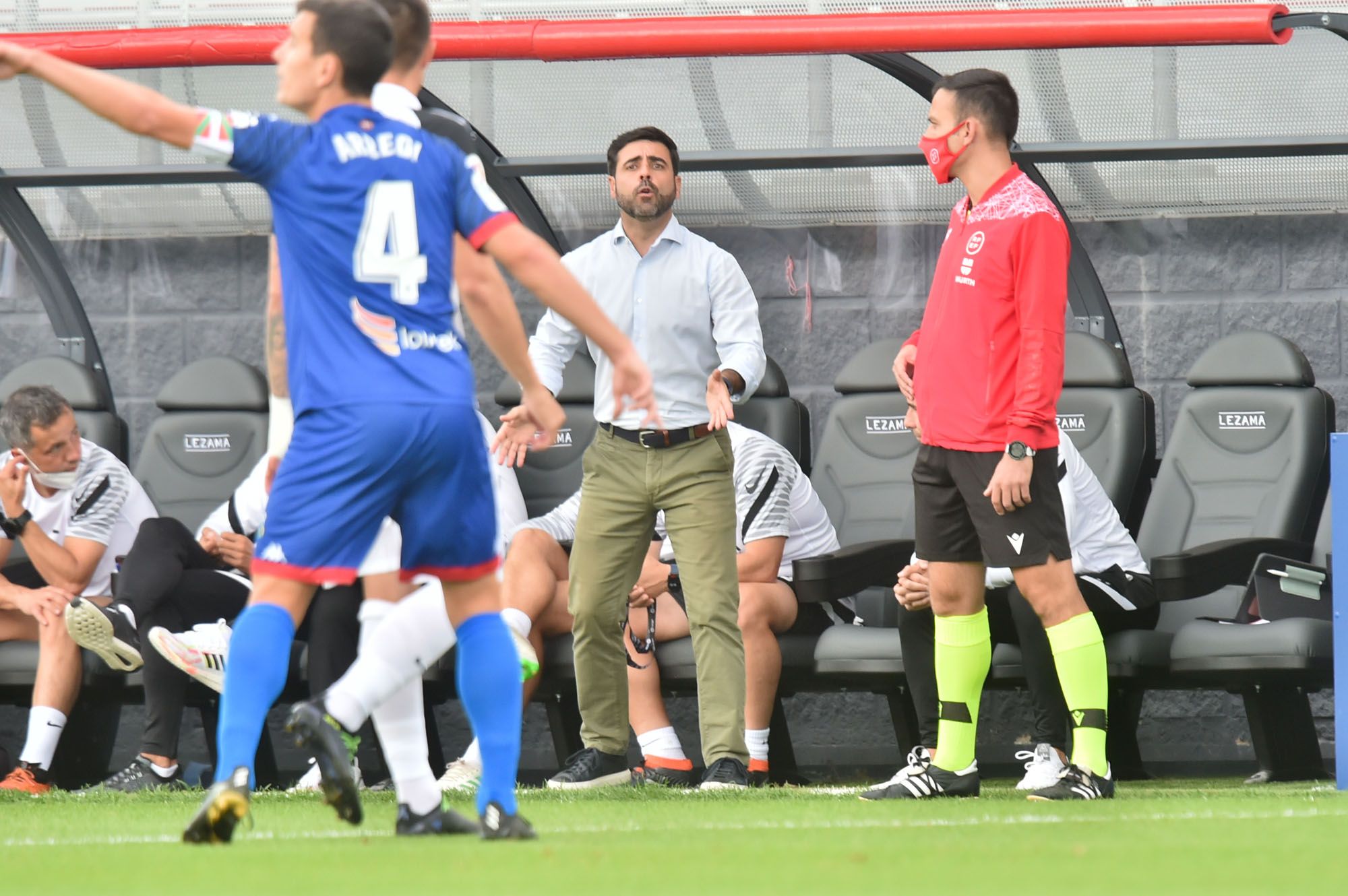 El partido del Sporting en Lezama, en imágenes