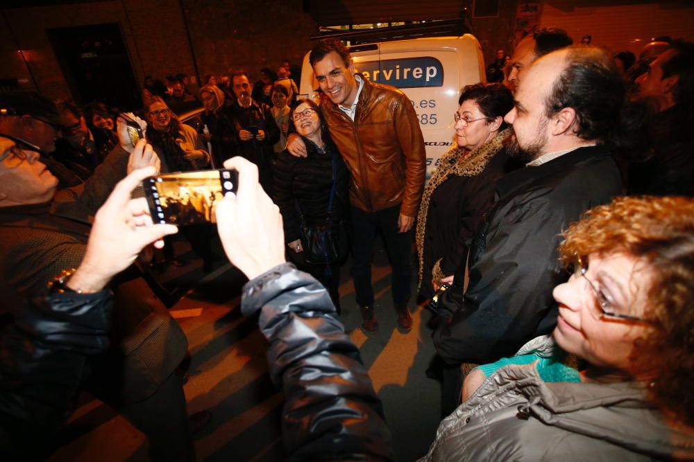 Pedro Sánchez en Castelló