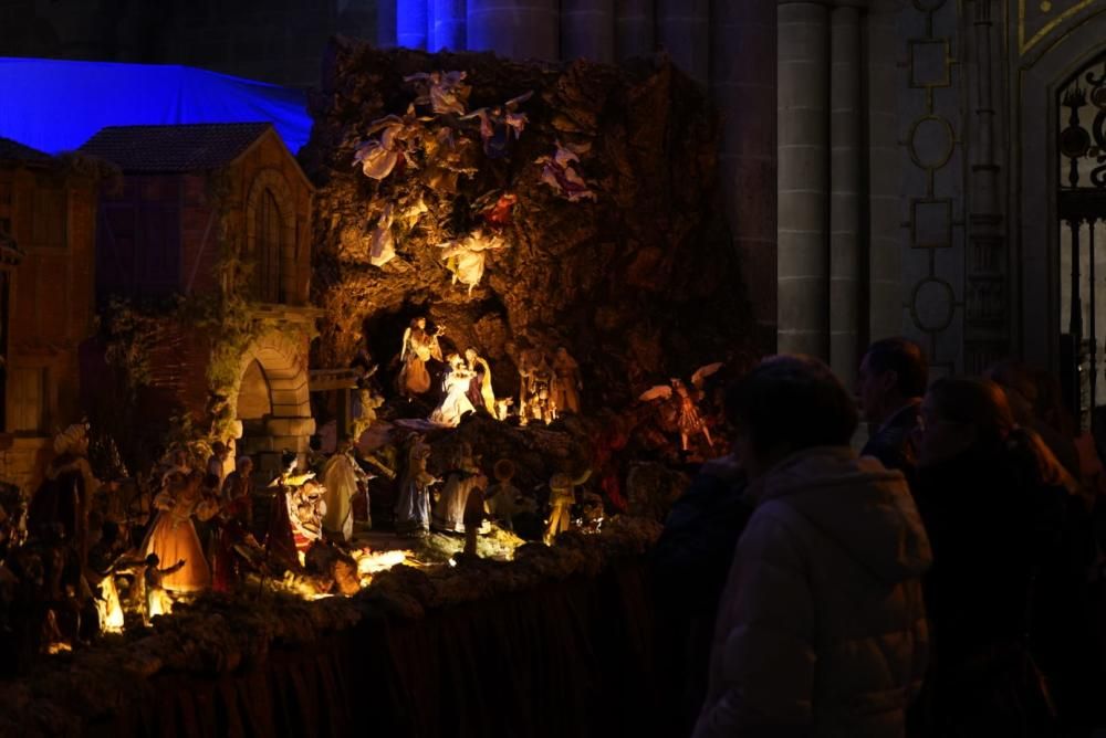 El belén de la Catedral, en imágenes.