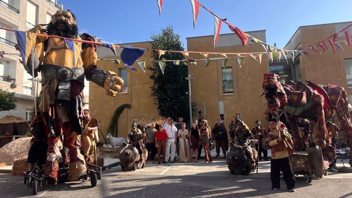 As rúas de Porto do Son enchéronse de singulares persoeiros.