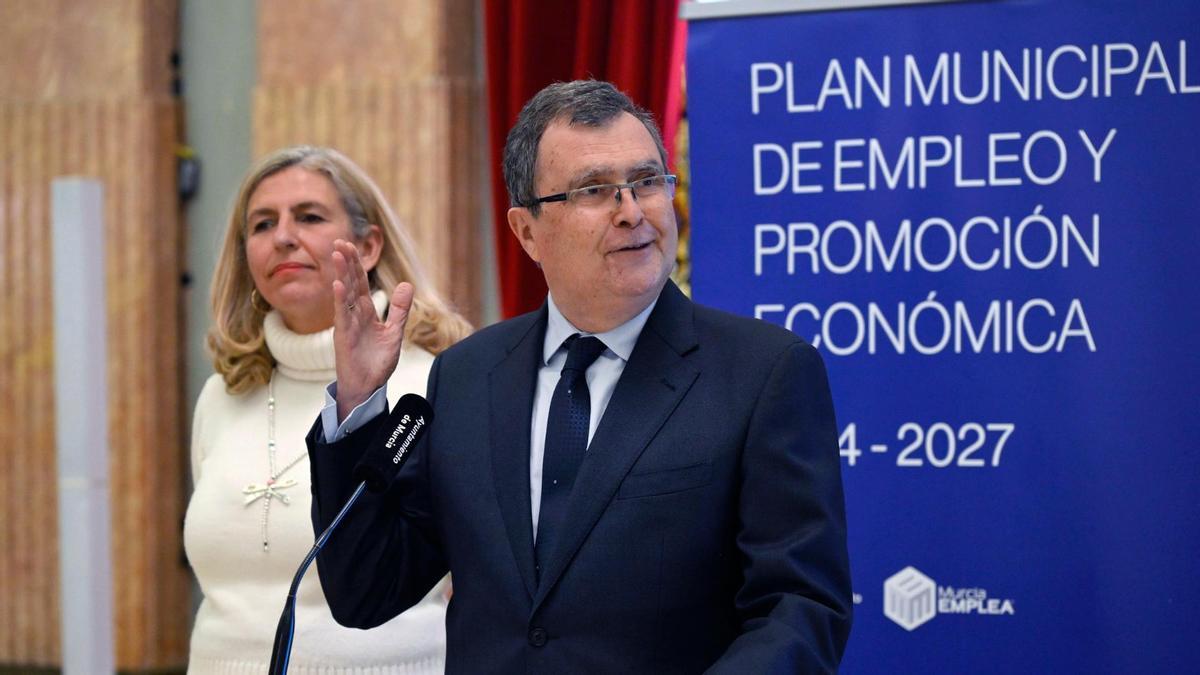 El alcalde de Murcia, José Ballesta.