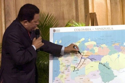 CHÁVEZ DICE QUE SOLO FALTA AUTORIZACIÓN GOBIERNO COLOMBIA PARA LIBERACIÓN