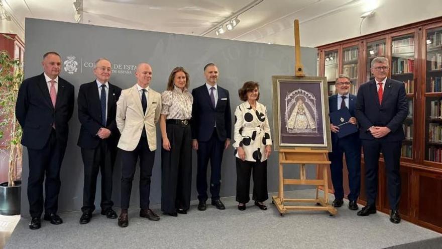 La Virgen de la Sierra de Cabra entra en el patrimonio artístico del Consejo de Estado