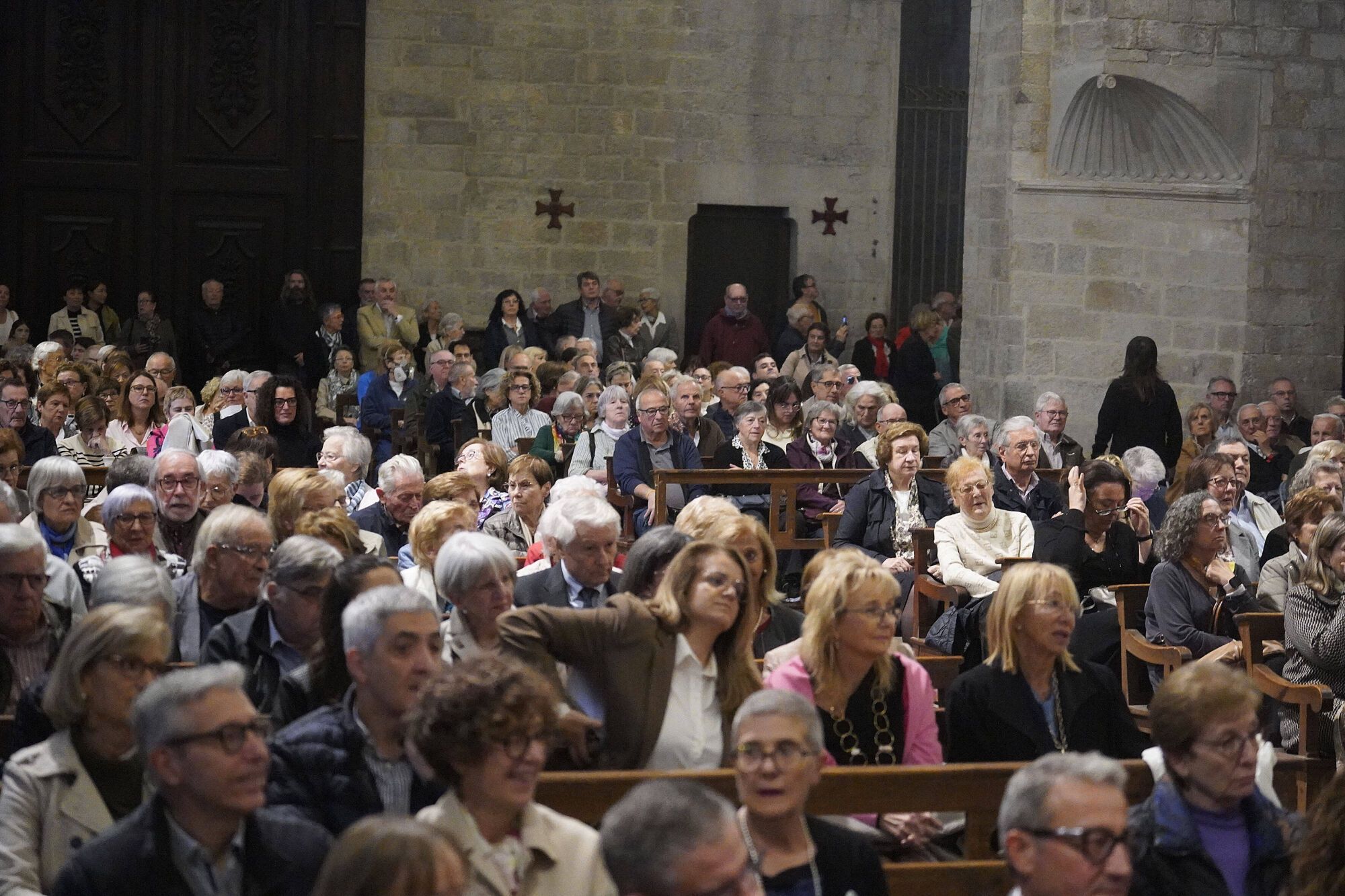 Girona Basílica de Sant Feliu missa de Sant Narcís El Bisbe de Girona evoca Sant Narcís per combatre "la guerra, la fam i la manca d'una vida digna"
