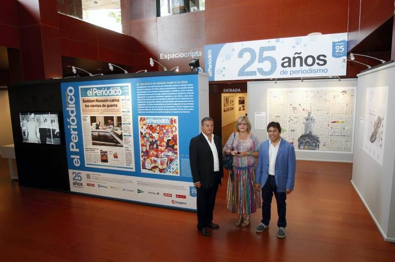 Fotogalería de la inauguración de la exposición de los 25 años del diario