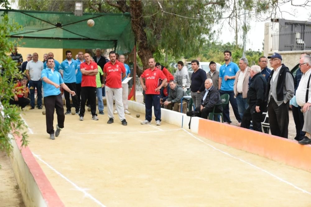 Campeonato Regional de Bolos Huertanos: La Derecha prolonga su reinado