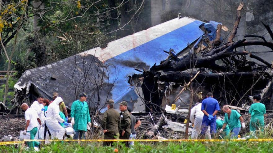 Los tres únicos supervivientes del avión siniestrado en La Habana, en estado crítico