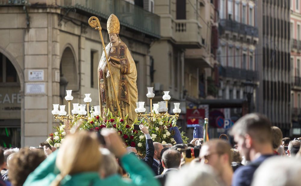 Alicante se ha volcado hoy con los actos por la festividad de San Nicolás