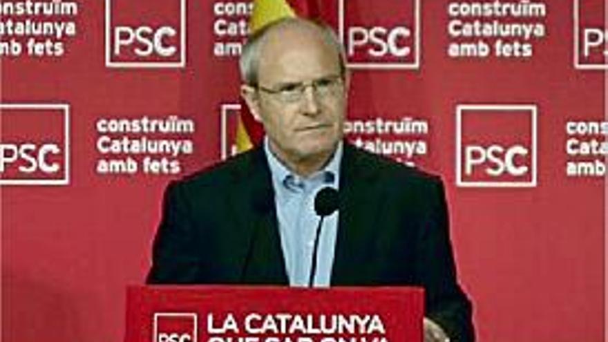 El Govern posa en marxa una web que coincideix amb un lema del PSC