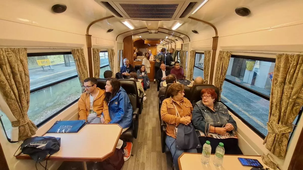 Vuelve el tren histórico minero del Caudal: el próximo viaje será el 19 de septiembre