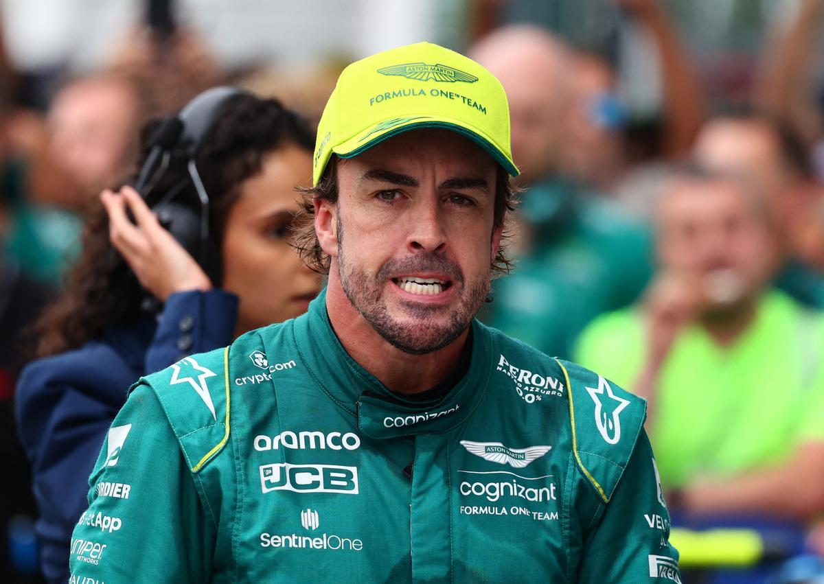 Tras la carrera se conoció que Fernando Alonso se había visto afectado por un problema