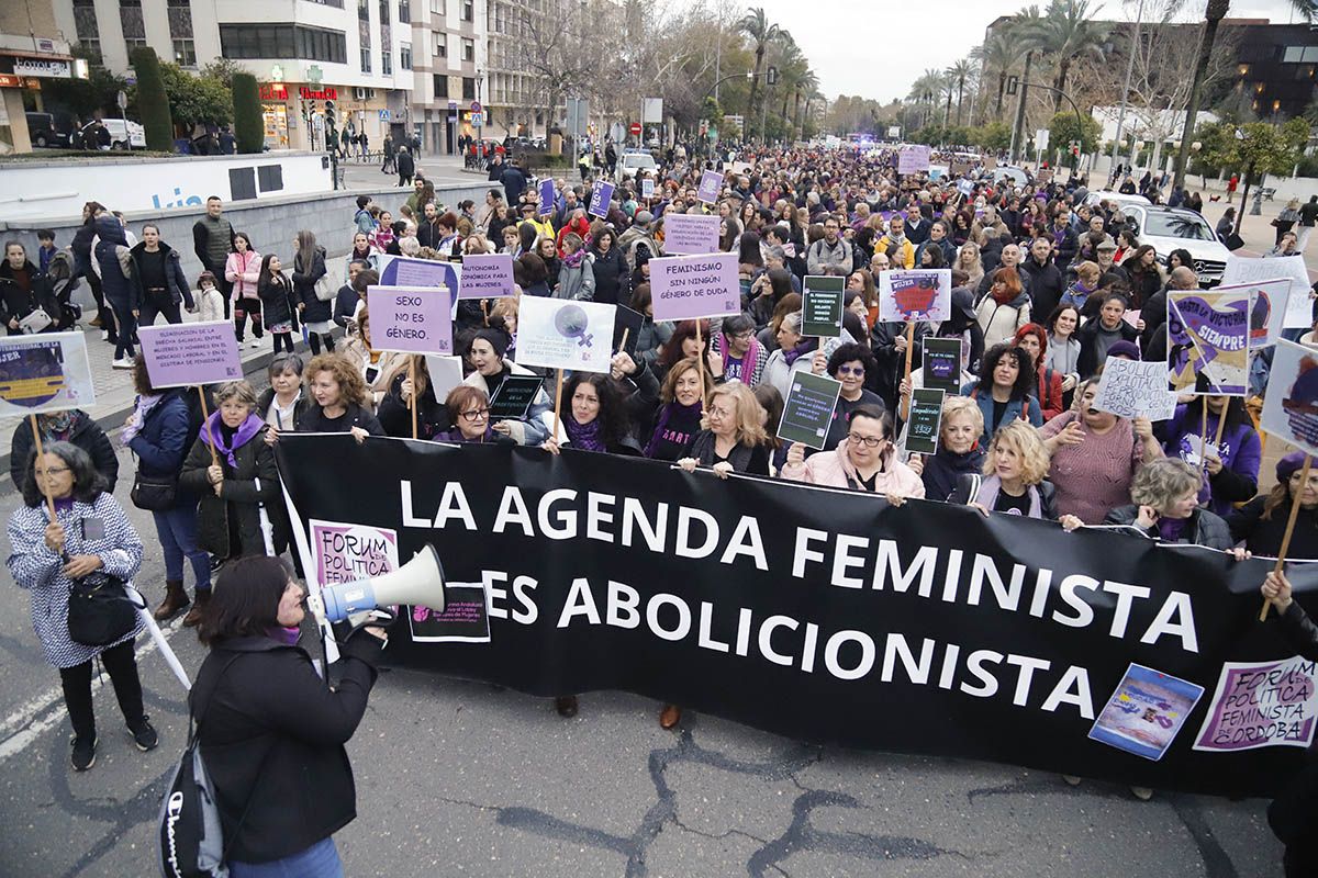 Manifestación del 8M en Córdoba
