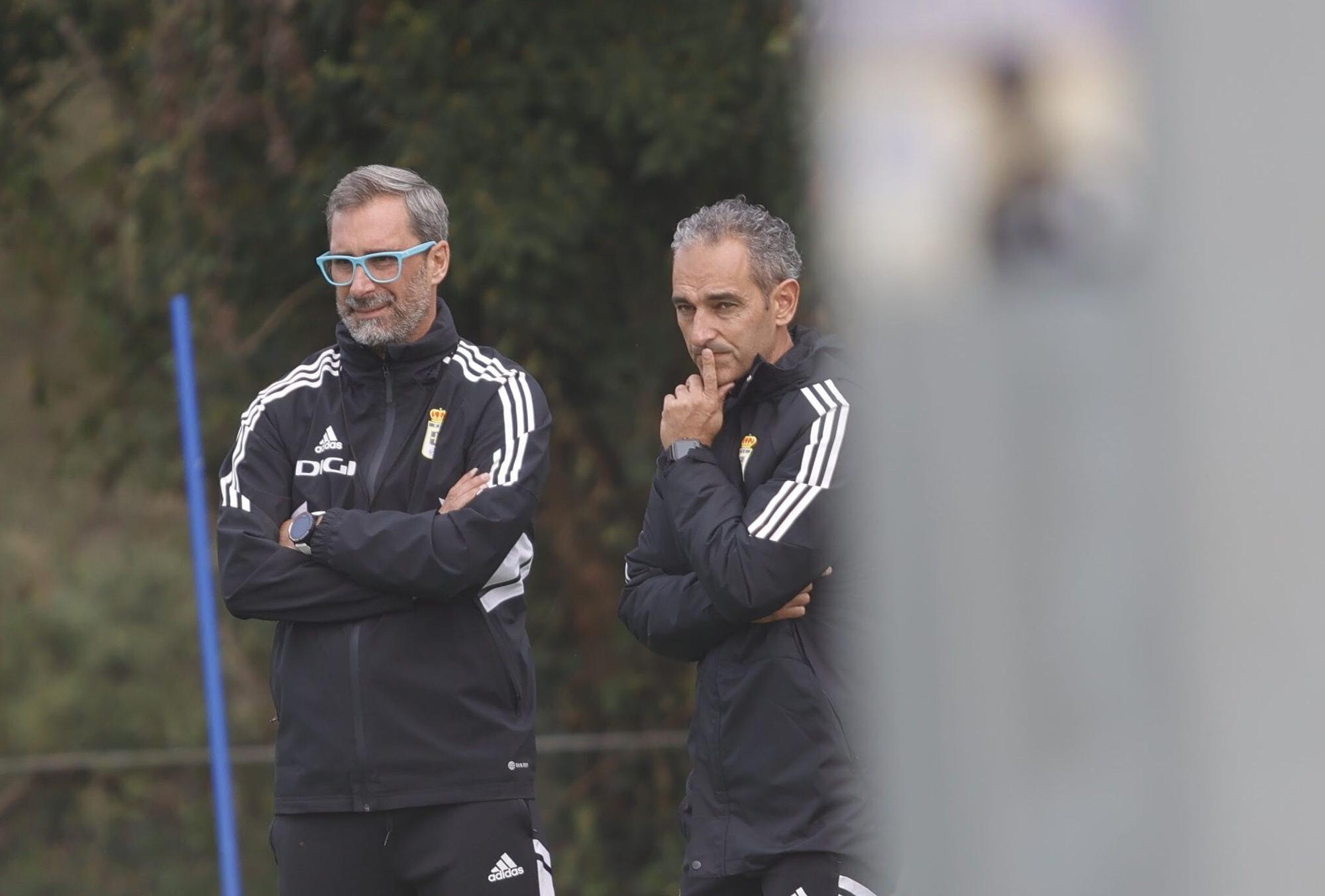 Las imágenes del entrenamiento del Oviedo