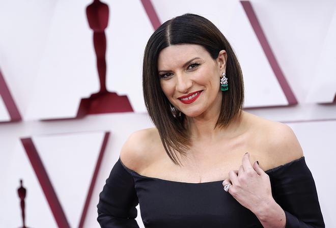 Primer plano de Laura Pausini