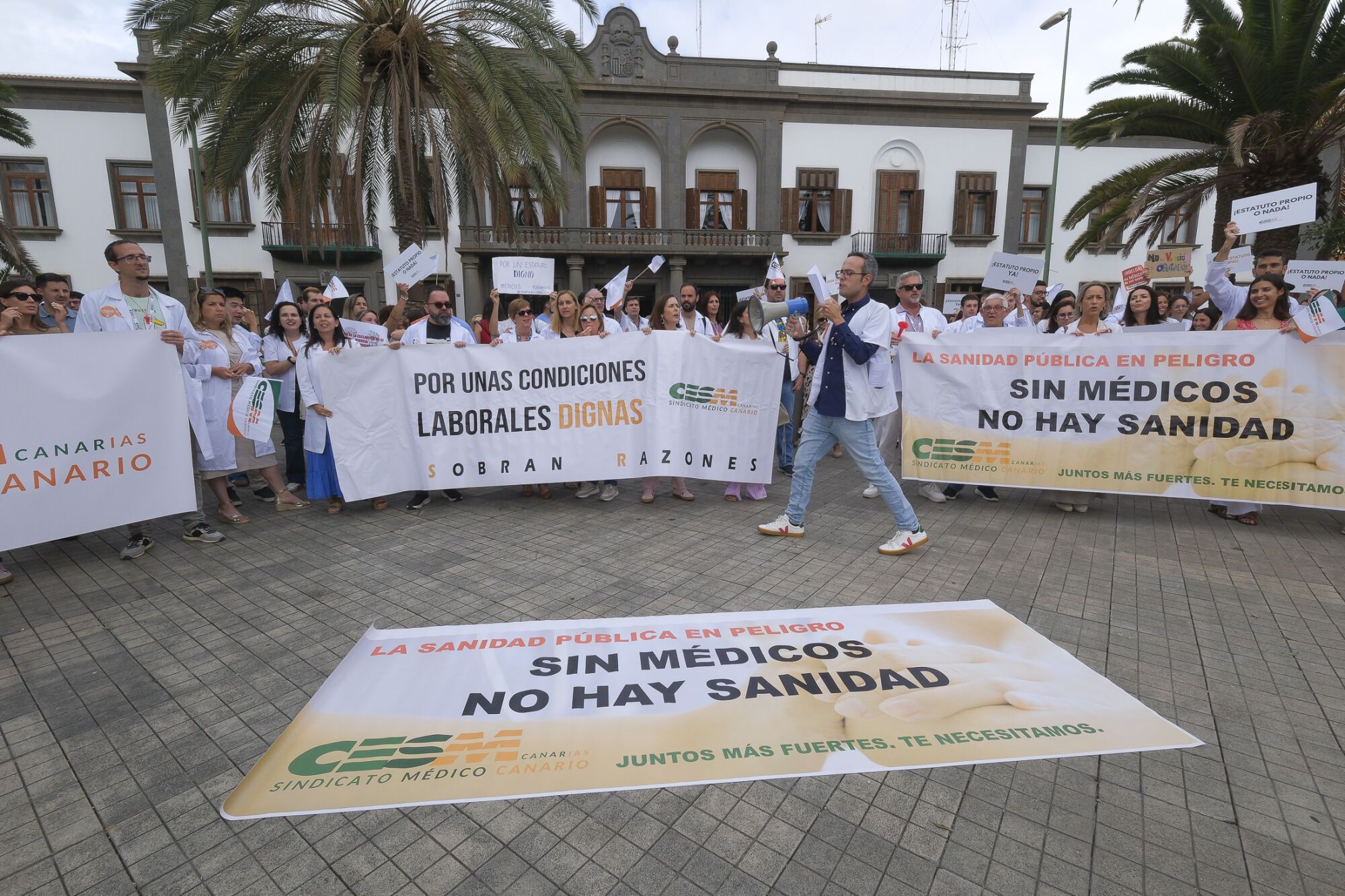 Huelga de médicos en Las Palmas de Gran Canaria