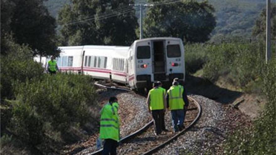 Las mejoras en la vía del tren Lusitania eliminarán las límitaciones de velocidad