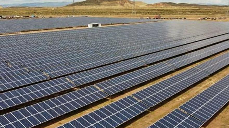 Planta fotovoltaica de Oruro (Bolivia) construida por TSK.