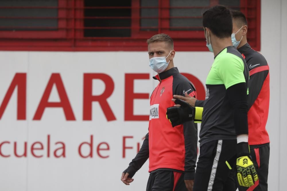 Entrenamiento del Sporting