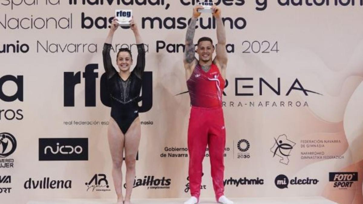 Los olímpicos Néstor Abad y Ana Pérez, campeones de España por sexta vez
