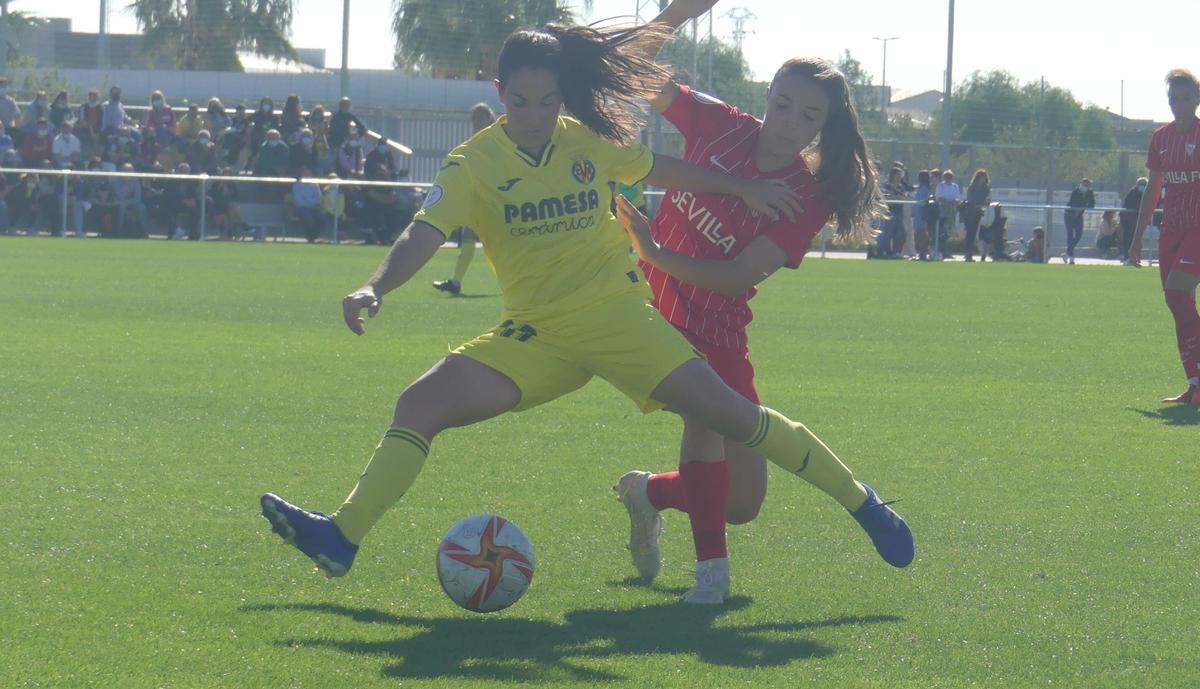 El Submarino nunca se dio por vencido en el encuentro ante el Sevilla.