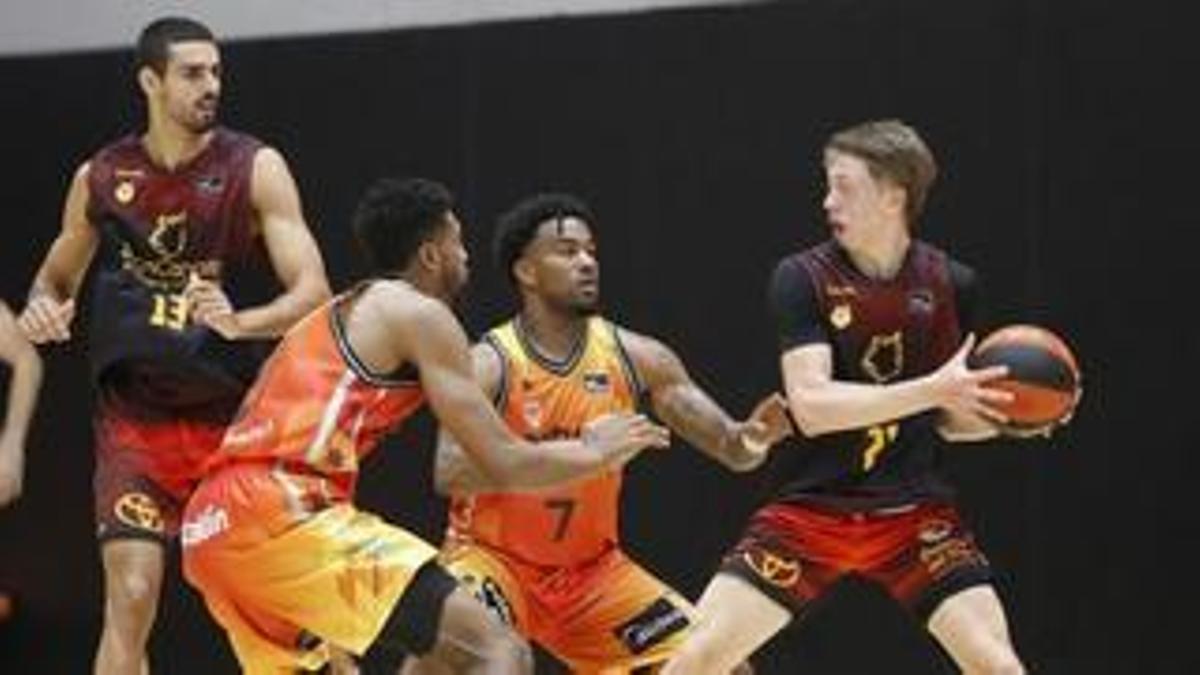 El Valencia Basket se prueba ante el Joventut de Badalona