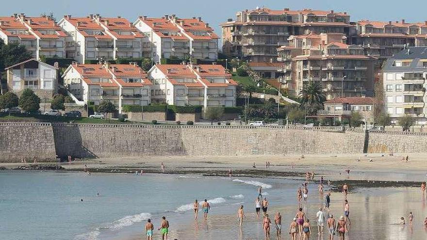 Una vista de la playa de Silgar. // R. Vázquez