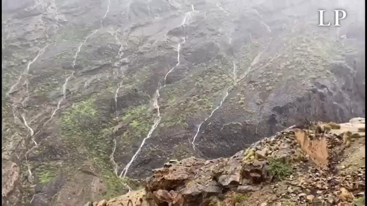 Los barrancos corren en Gran Canaria