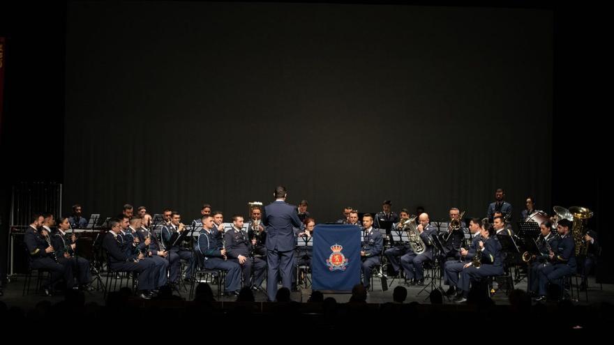 Concierto de la Unidad de Música de la Academia Básica del Arie y del Espacio.