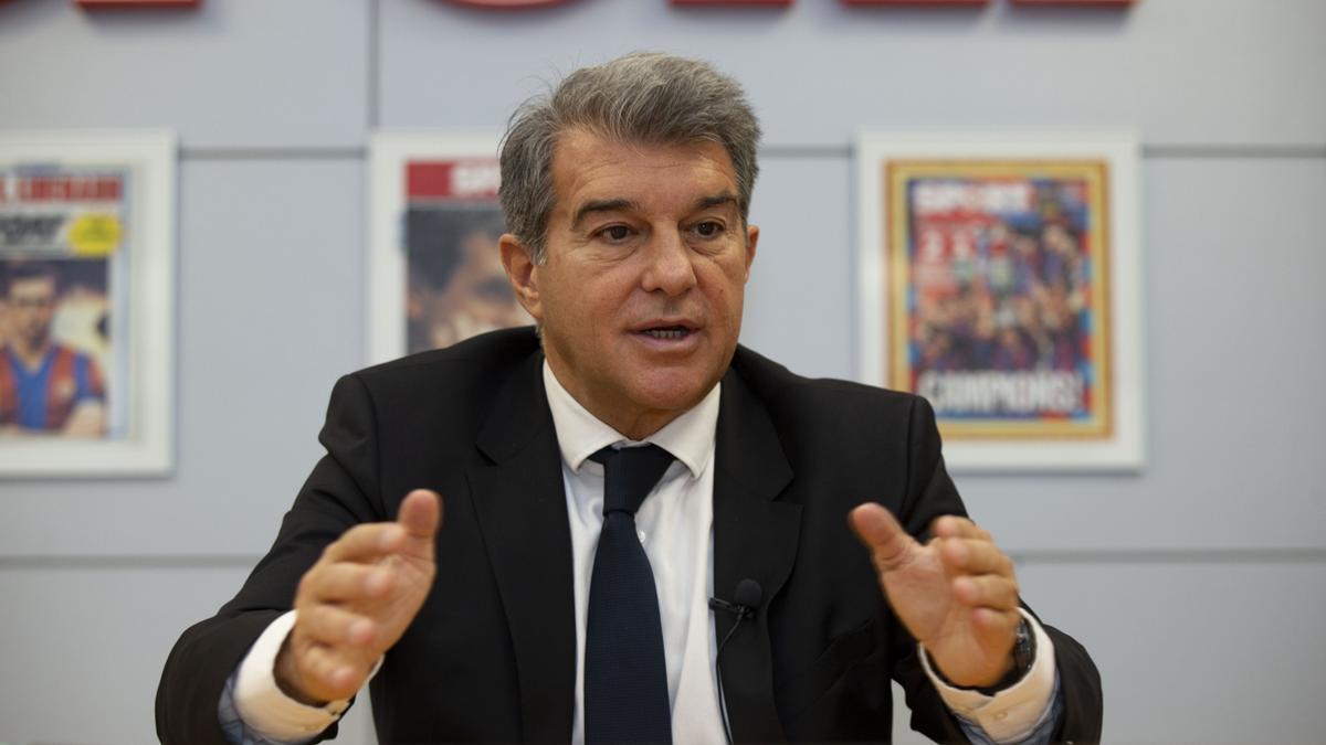 Laporta: "El mundo del fútbol quiere que vuelva"