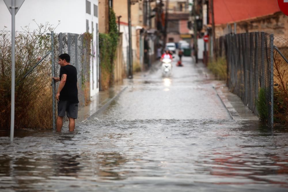 Intensas lluvias en Mallorca