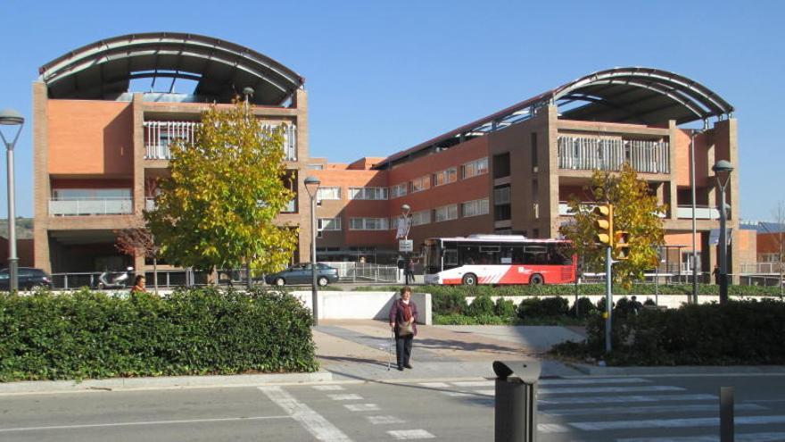 Façana del l&#039;hospital d&#039;Igualada.