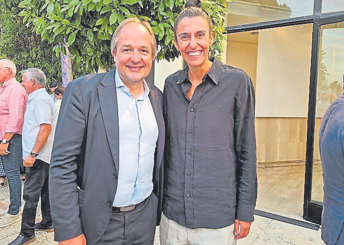 Toni Serra y Alba Torrens.