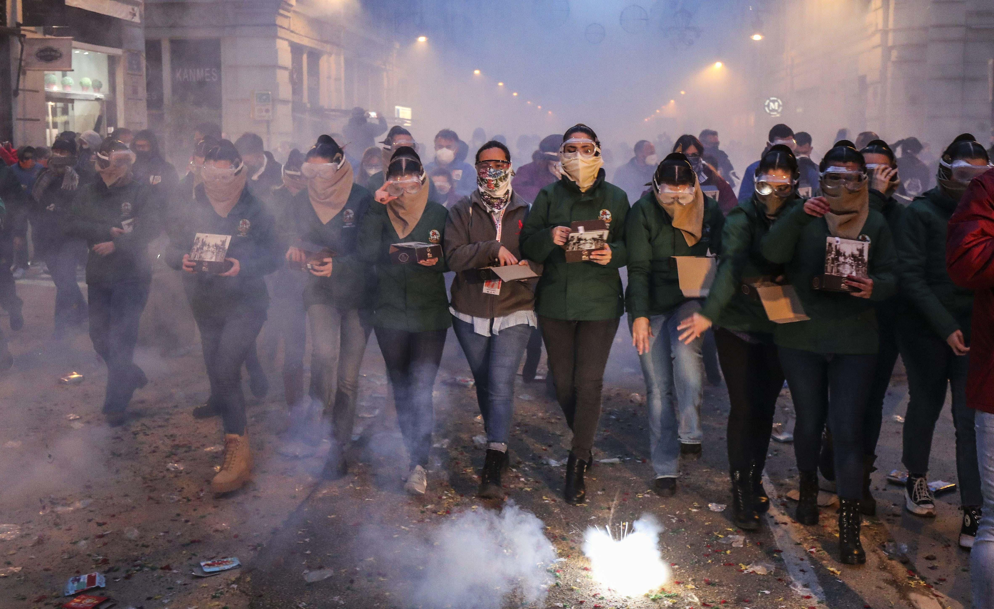 Así ha sido la "Macrodespertà" de Les Falles 2022