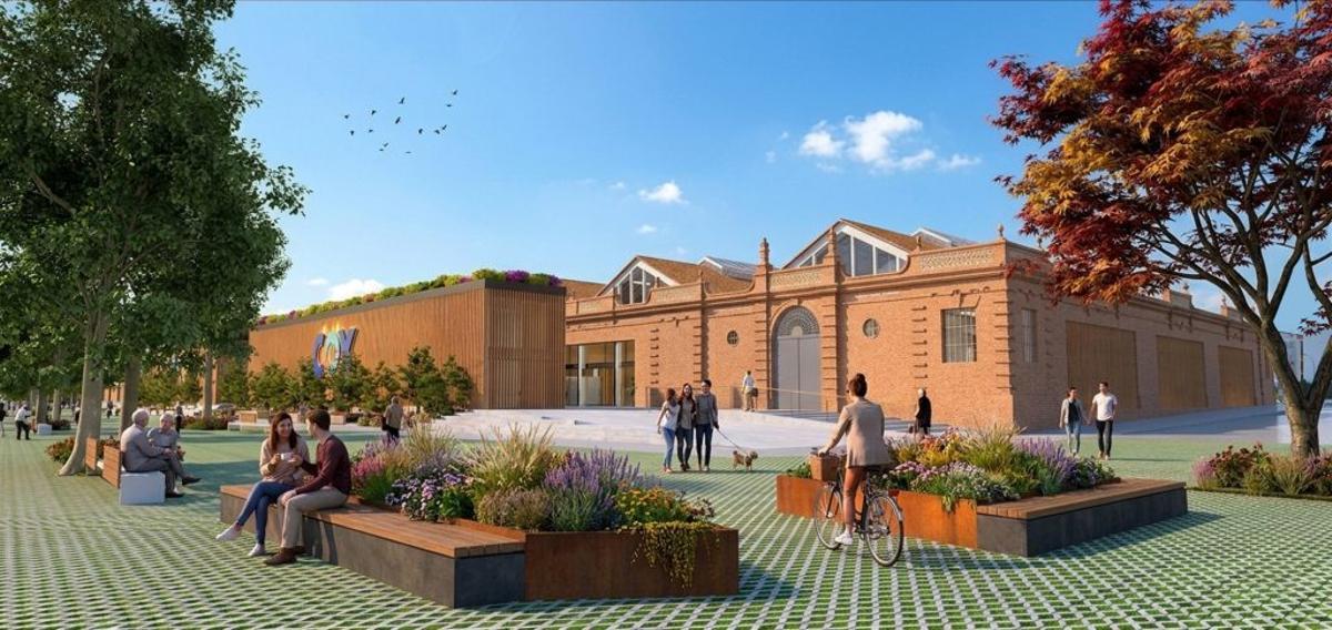 Las imágenes de la transformación de la nueva sede del Grupo Cox en Sevilla