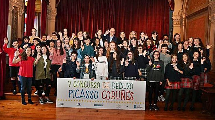 Nueve premios para los pequeños Picasso