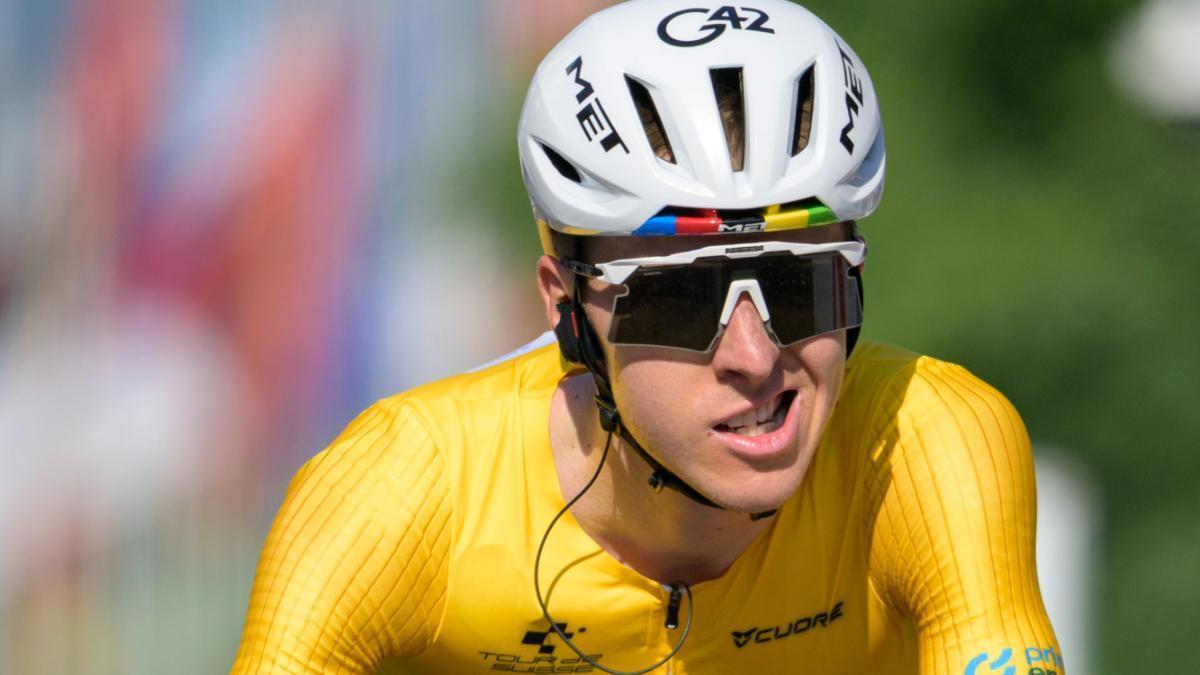 Tadej Pogacar se mantiene como líder del Tour de Suiza tras la etapa 3