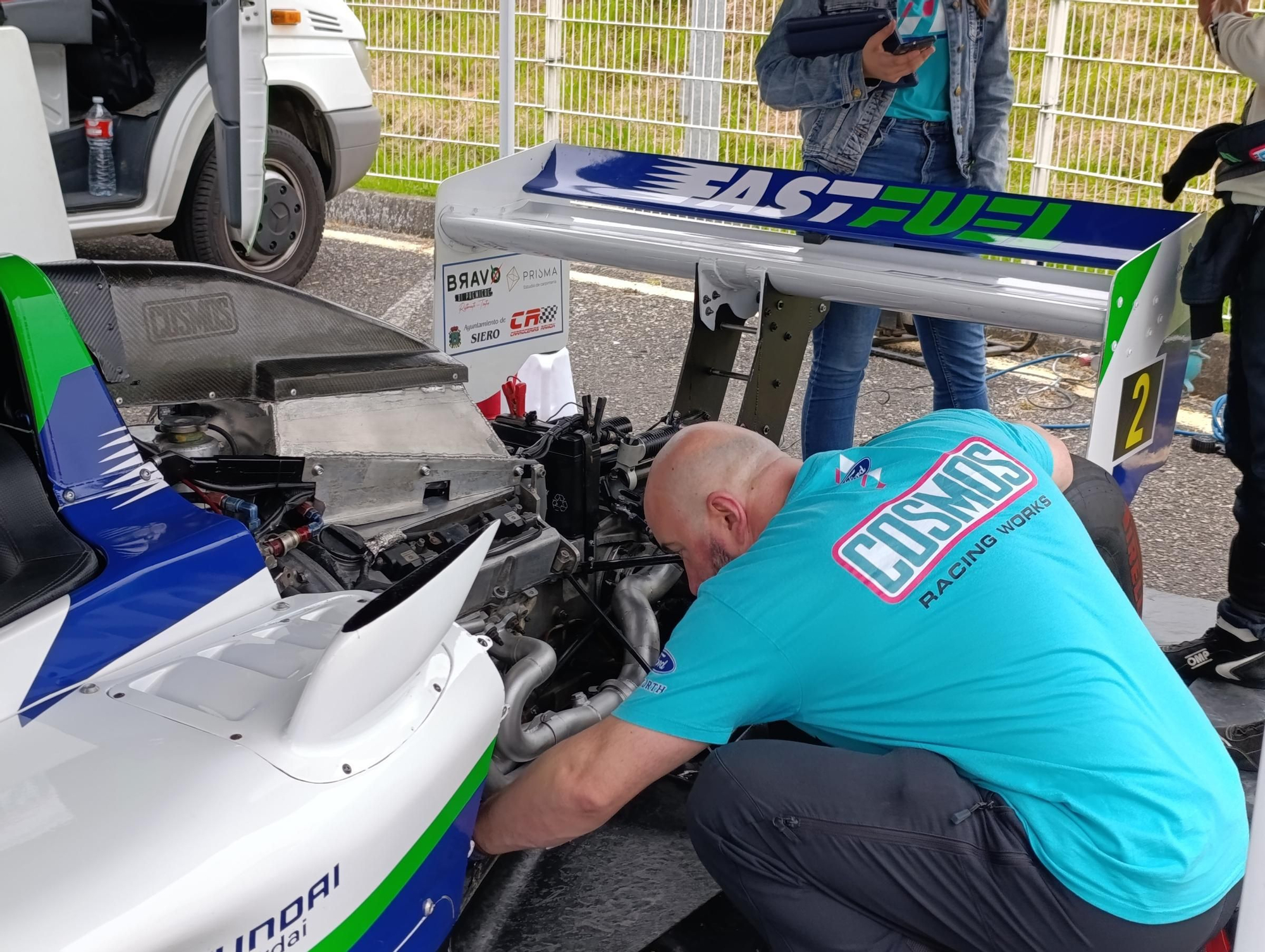 Pola vibra con el rugir de los motores en la Subida a Muncó
