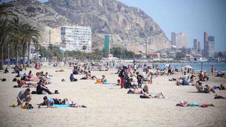 Las altas temperaturas volvieron a la provincia días antes de la Semana Santa, acompañada de unos chubascos aislados.