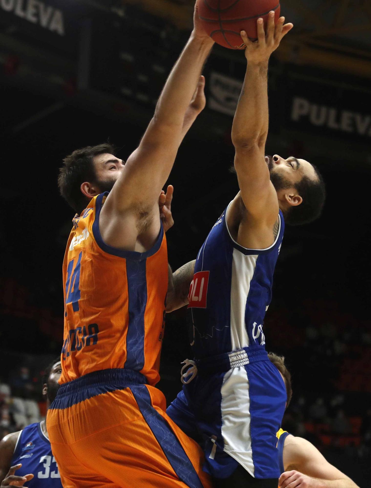 La  victoria de Valencia Basket ante el Buducnost