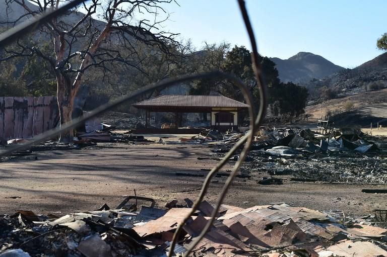 El devastador incendio de California, en imágenes