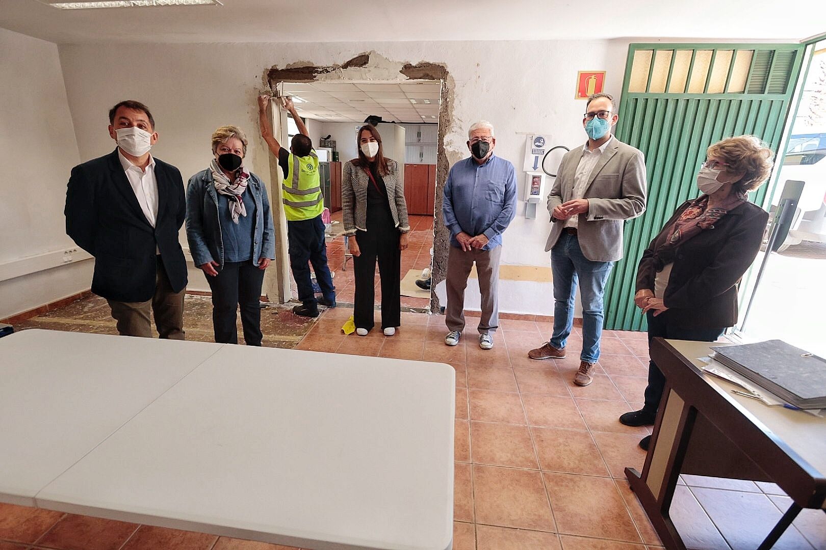 Reparto de alimentos del Distrito Suroeste de Santa Cruz