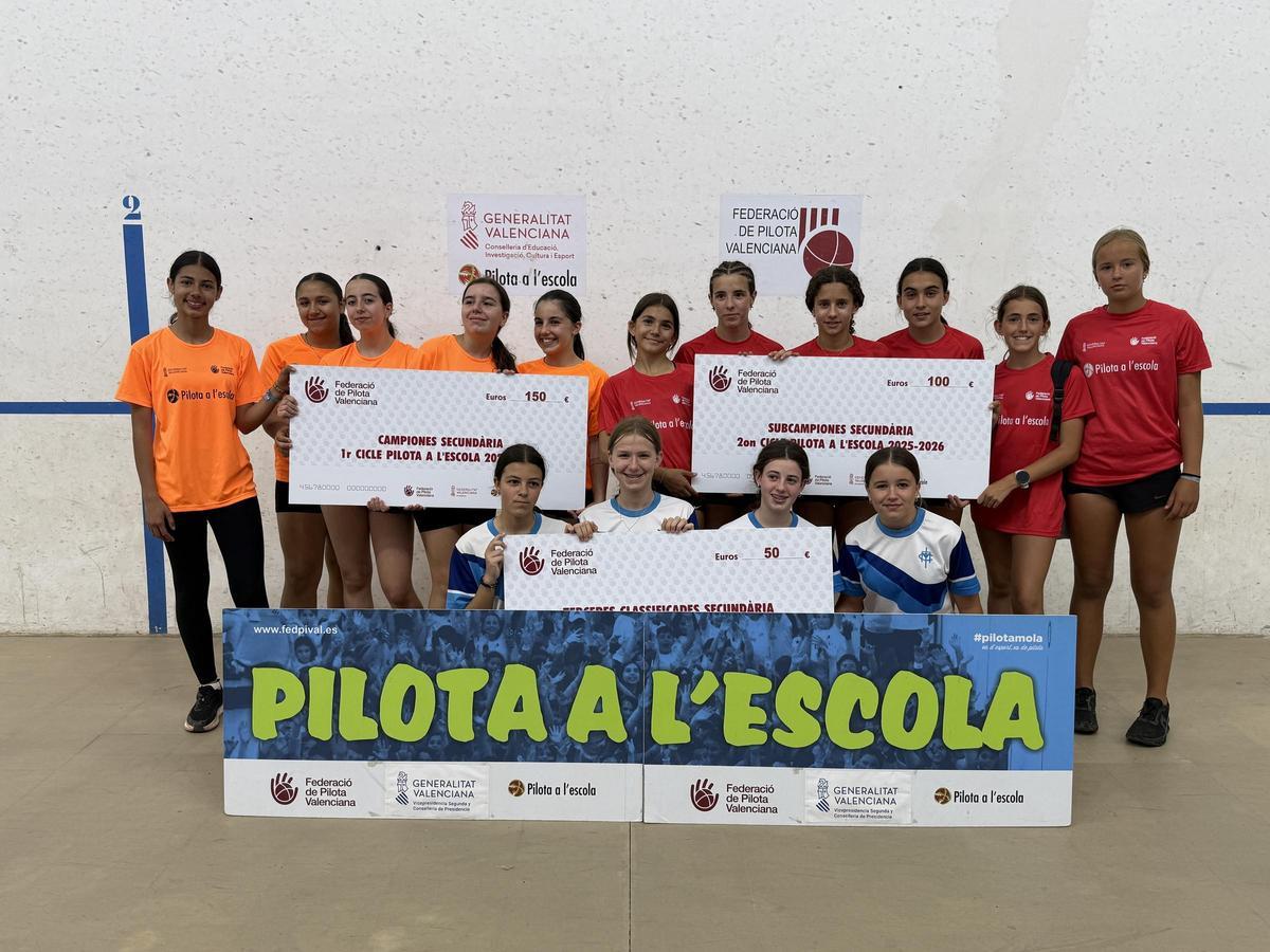 Podi femení de Primer Cicle.