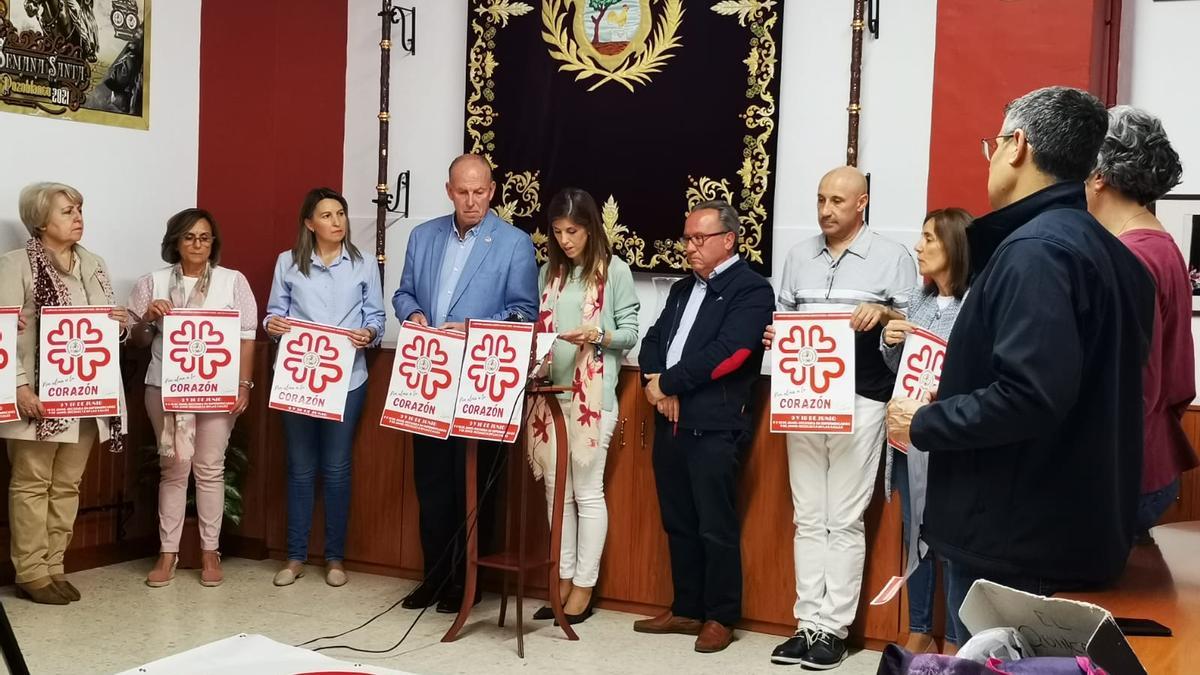 Presentación de la campaña solidaria de la Agrupación de Cofradías de Pozoblanco.