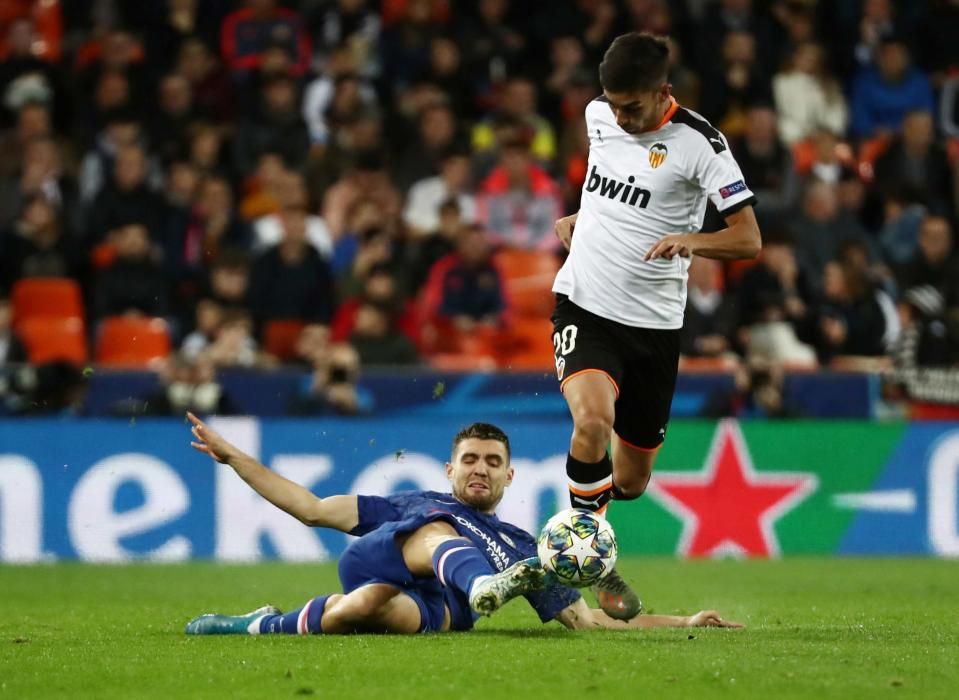 El estadio de Mestalla vivió un gran ambiente