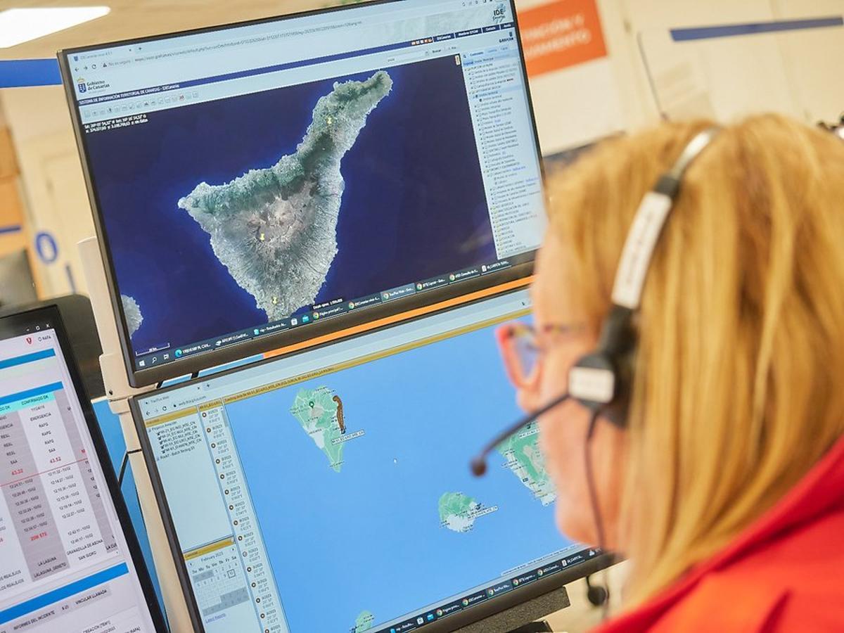 Sala operativa del 1-1-2