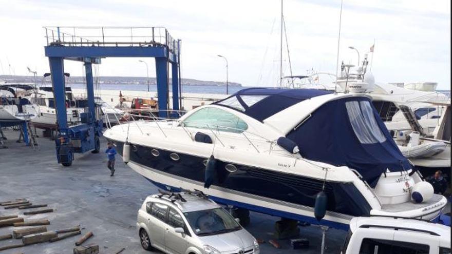 Una de las imÃ¡genes que demuestran el estado del varadero.