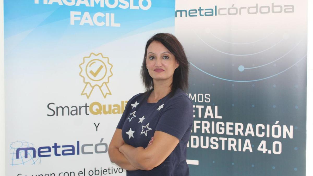 Laura Antón, presidenta de Metalcórdoba.